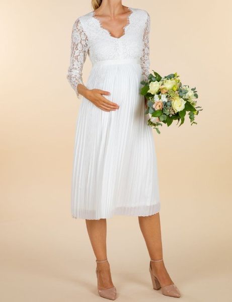MAMARELLA Umstandskleid / Brautkleid Gr. 42 (17820)