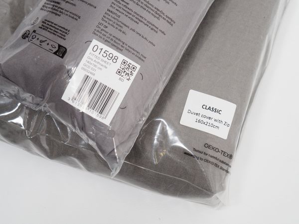 THE LINEN COMPANY Duvet 160x210cm + Fixleintuch (17219)