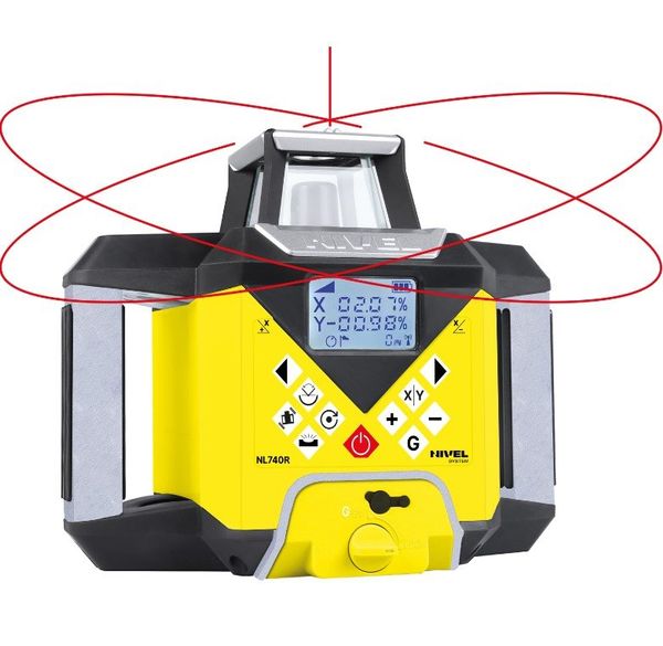 NIVEL SYSTEM NL740R Digital Rotationslaser (17222)