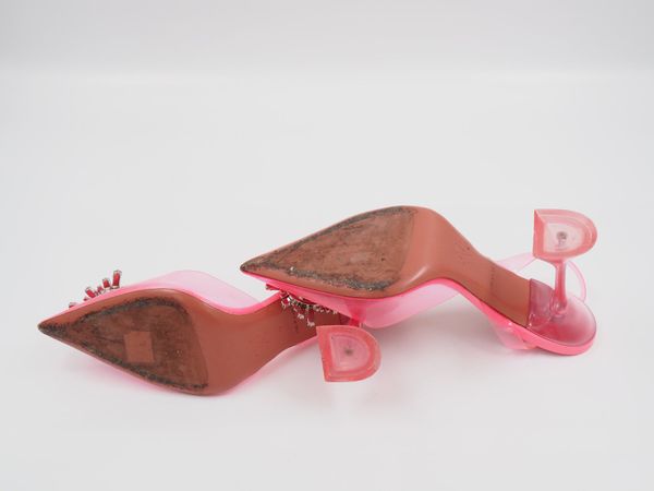 AMINA MUADDI PVC Slingback Pump – Pink Gr. 39 (5050)