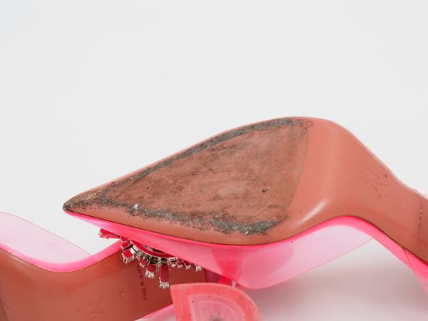AMINA MUADDI PVC Slingback Pump – Pink Gr. 39 (5050)