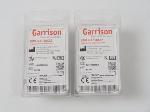 2x COMPOSI-TIGHT 3D Matrizenbänder FX200 grün (17338)