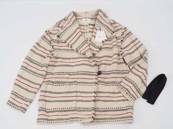 ISABEL MARANT Kurzmantel Josialo Gr. M-FR38 (19418)