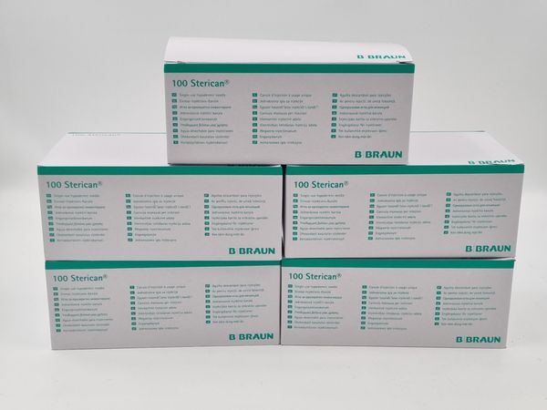 500x B.BRAUN Sterican® 21G x 3 1/8″; 0,80 x 80 mm (18411)
