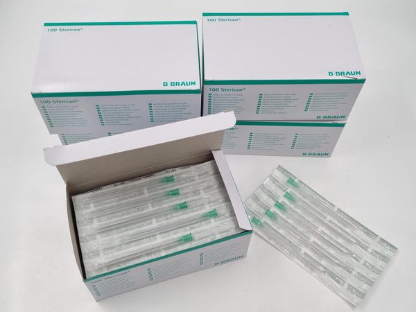 500x B.BRAUN Sterican® 21G x 3 1/8″; 0,80 x 80 mm (18411)