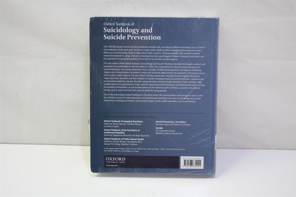 OXFORD Textbook of Suicidology (14300)