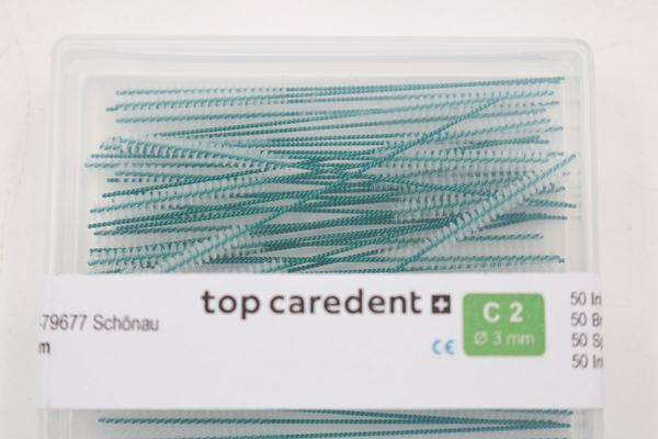 150 Stück TOP CAREDENT C-brush C2 Interdentalbürsten (18871)