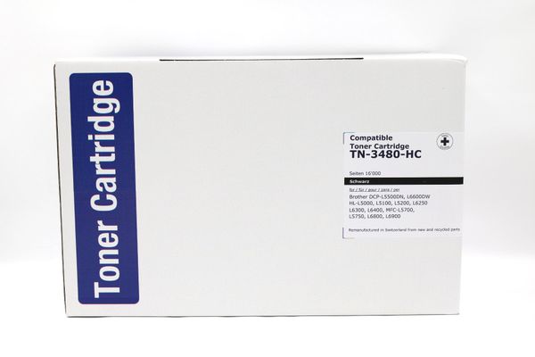 Toner TN-3480-HC schwarz – kompatibel mit Brother (18905)