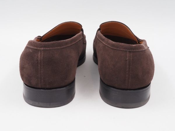 J.M. WESTON 180 Loafer dunkelbraun Gr. 10D – EU 44 (9202)