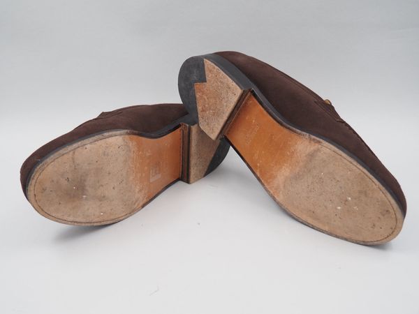 J.M. WESTON 180 Loafer dunkelbraun Gr. 10D – EU 44 (9202)