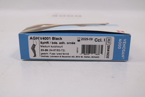VENOSAN Stützstrümpfe, Gr M, schwarz (19530)
