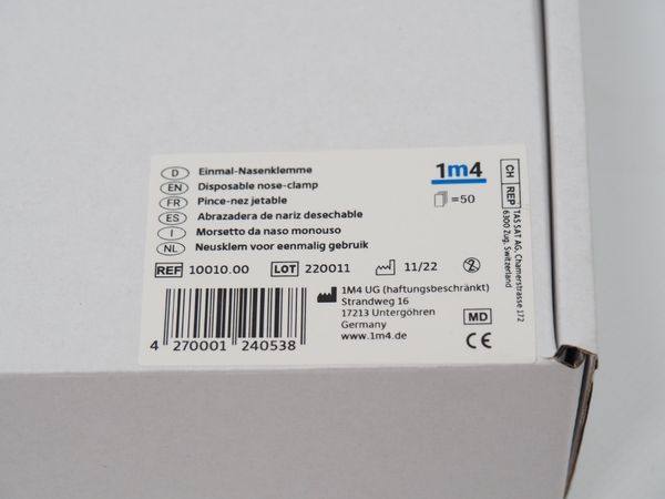 1M4 Einmal-Nasenklemme 50 Stück (18084)