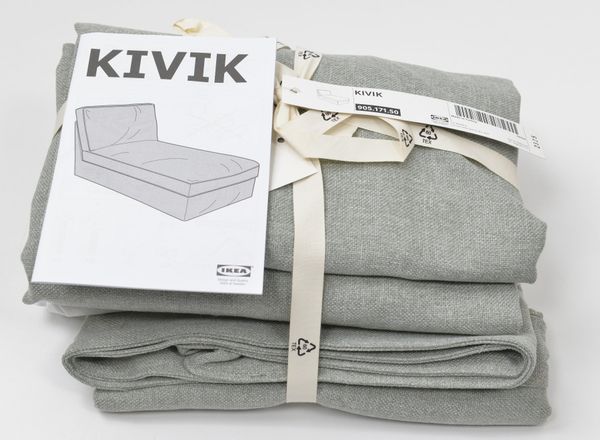 IKEA KIVIK Récamiere Bezug, Gunnared hellgrün (16777)
