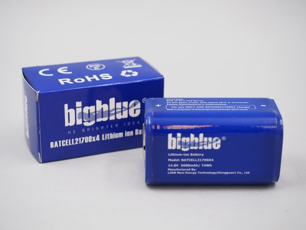 BIG BLUE Ersatzakku BATCELL21700X4 / Tauchlampe (3730)