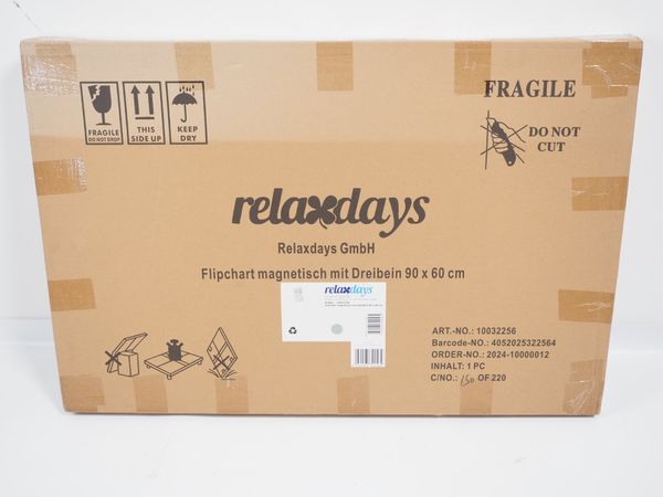 RELAXDAYS Flipchart magnetisch mit Dreibein (900028)