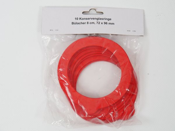 50 Stück Gummiringe Bülacher 8 cm (18408)