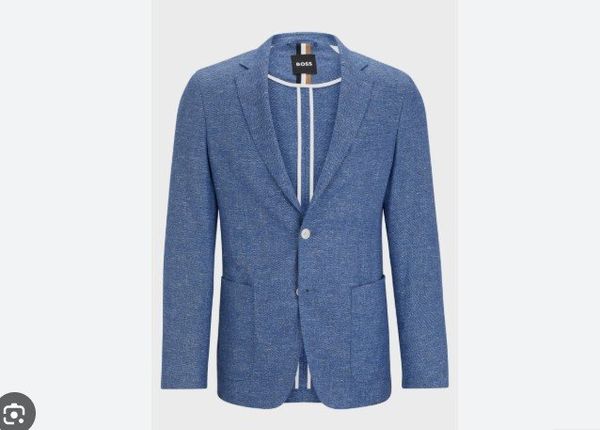 BOSS Leinen Sakko Gr. XXL-56 (3729)