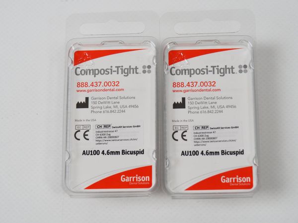 2x COMPOSI-TIGHT Gold Matrizen Bicuspid AU100 (17341)