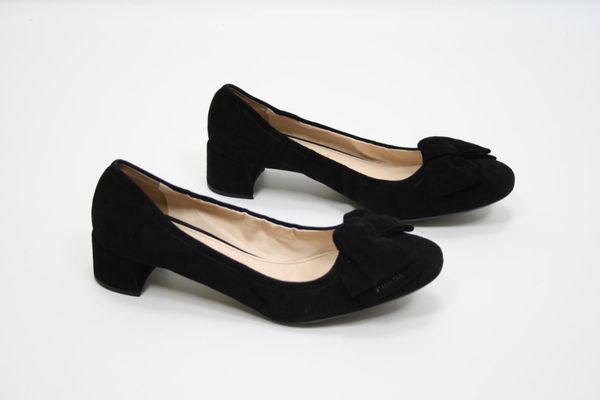 PRADA Wildleder Pumps Gr. 41 (6996)