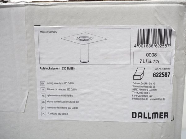 DALLMER Aufstockelement 630 DallBit (19399)