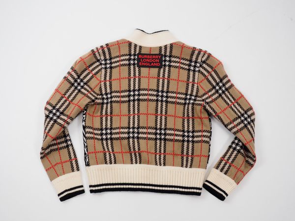 BURBERRY Kids Cardigan Gr. 116/6y (5152)