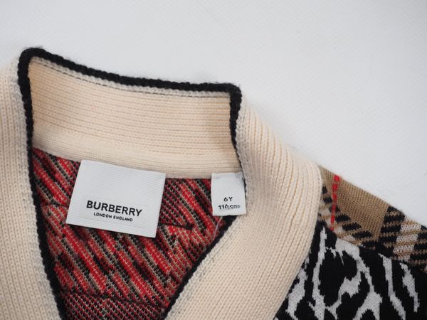 BURBERRY Kids Cardigan Gr. 116/6y (5152)