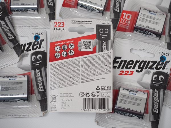 8x ENERGIZER Batterien Nr. 223 (19351)