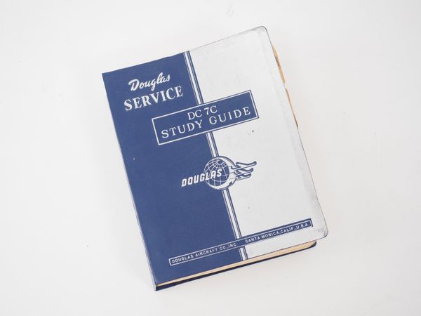 DOUGLAS AIRCRAFT DC 7C Study Guide (19625)