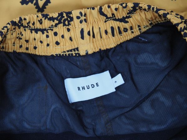 RHUDE Badeshorts Bandana-Print Gr. M (9211)
