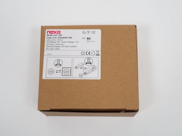 NEKO Einbaulampe Skyjack Weiss 3000 Kelvin (17651)