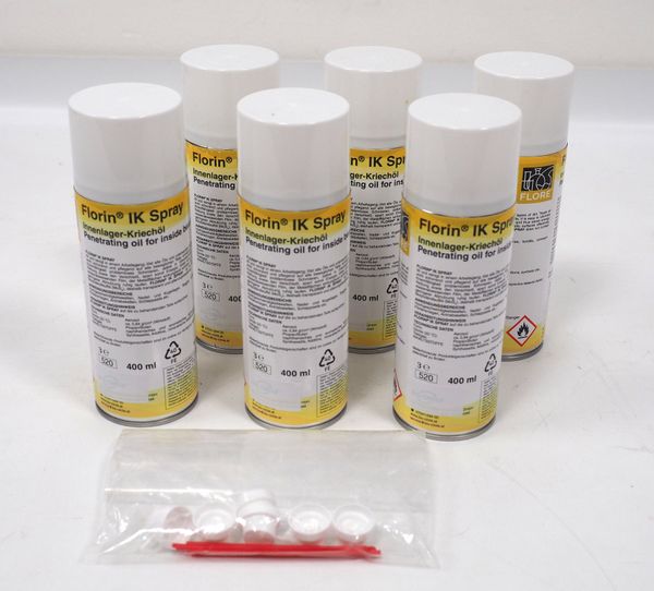 6x FLORE CHEMIE Florin Innenlager-Kriechöl (19391)
