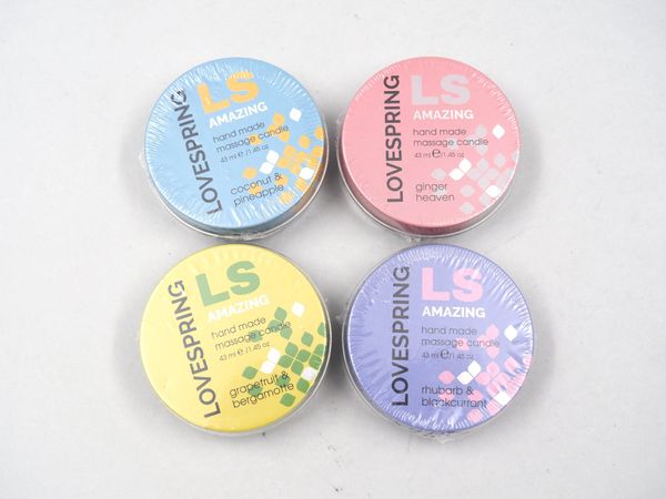 4x LOVESPRING LS Amazing Massage Kerzen (19640)