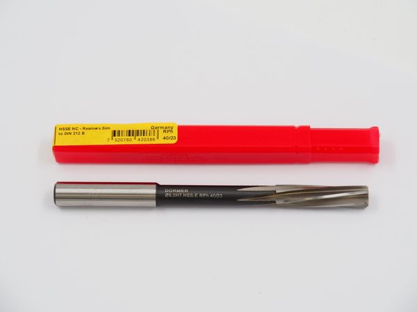 DORMER NC-Reibahle B180-Ø 9 mm HSS-E (18033)