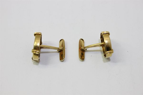 Manschettenknöpfe 750 Gelbgold (2628p30)