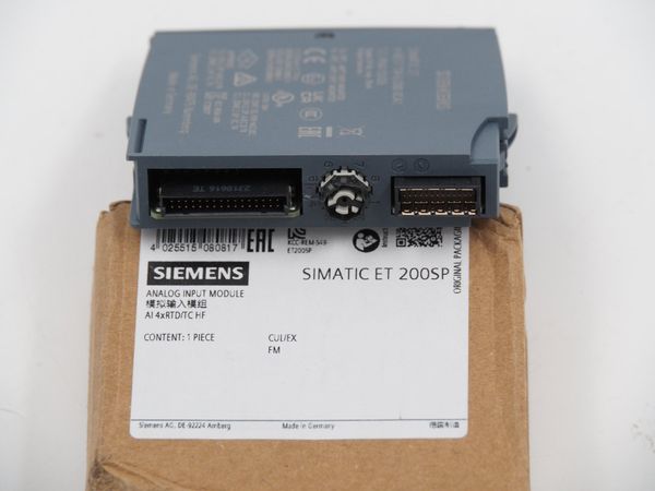 SIEMENS Peripheriemodul 4AI 24V ET 200SP (18022)