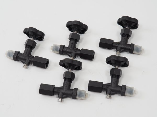 5x METRA INSTRUMENTS Absperrhahn (18041)