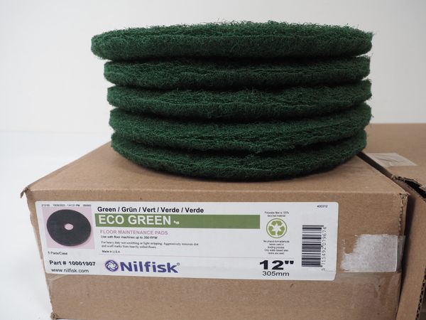 10x NILFISK Ökopads je 12 Zoll / Ø305mm  (19714)