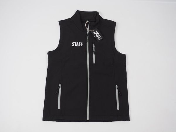 Softshell Gilet mit Beschriftung – Staff – Gr. M (19191)