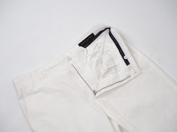 LOUIS VUITTON Baumwollhose Gr. M (5097)