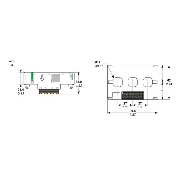SCHNEIDER ELECTRIC PowerTag Energy (18606)