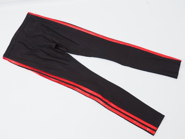 HAIDER ACKERMANN Leder-Leggins Gr. XS (5121)