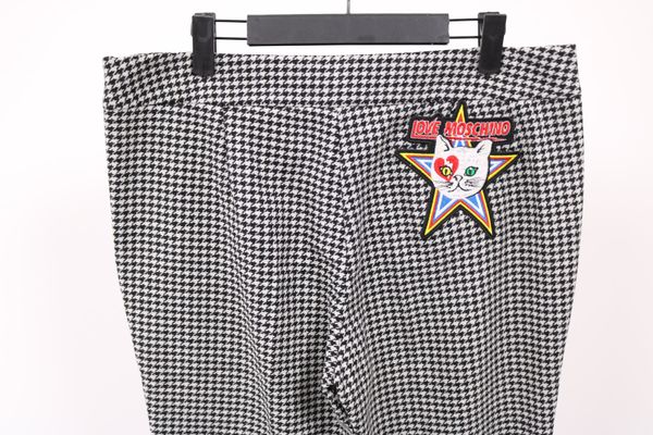 LOVE MOSCHINO Hose aus Wolle Gr. 42 (18669)