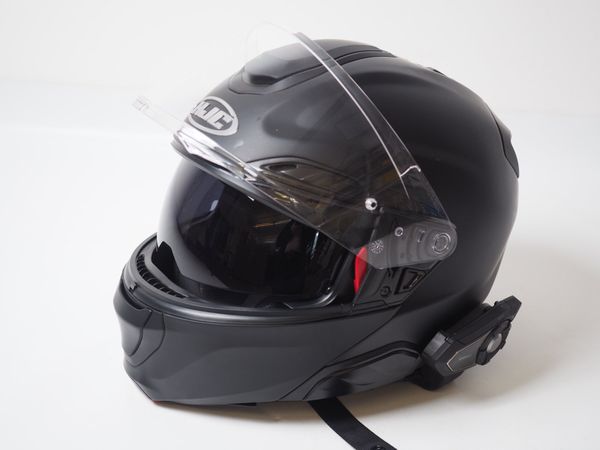 HJC Motorradhelm mit Kommunikationssystem Gr. M (100348)