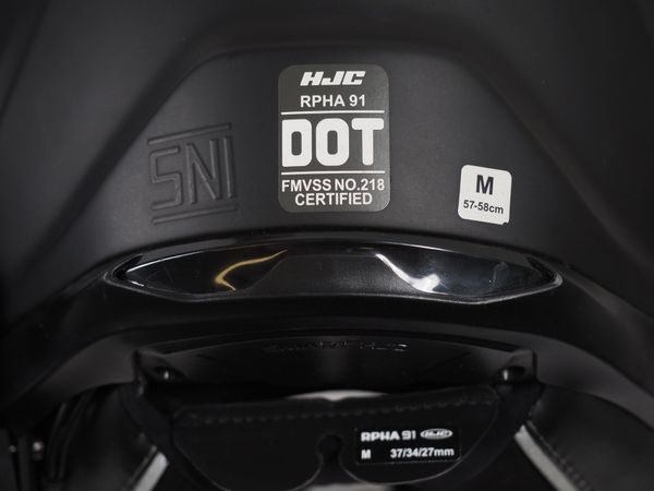 HJC Motorradhelm mit Kommunikationssystem Gr. M (100348)