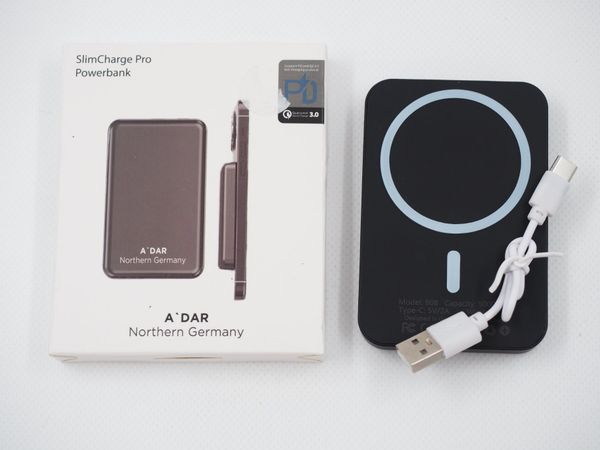 A’DAR SlimCharge Pro – Magnetische Powerbank (19783)