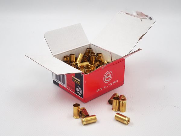 1000x GECO 9mm Luger Hülsen (19780)