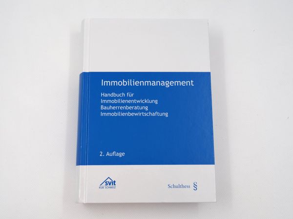 SVIT Schweiz Immobilienmanagement – Handbuch (19788)