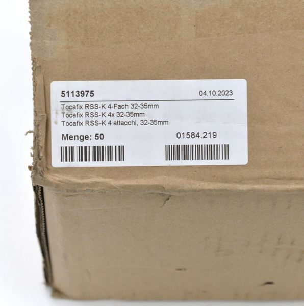 50x TOCAFIX RSS k 4-fach 32-35mm Rohrschellen (16973)