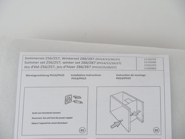 PH 14/15 Quattrofilter-Set Z56 Sommer (17105)