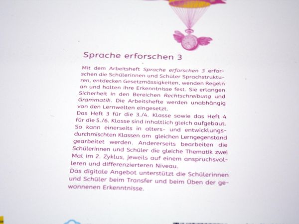 Arbeitsheft Sprache erforschen 3 (DIE-24-12)